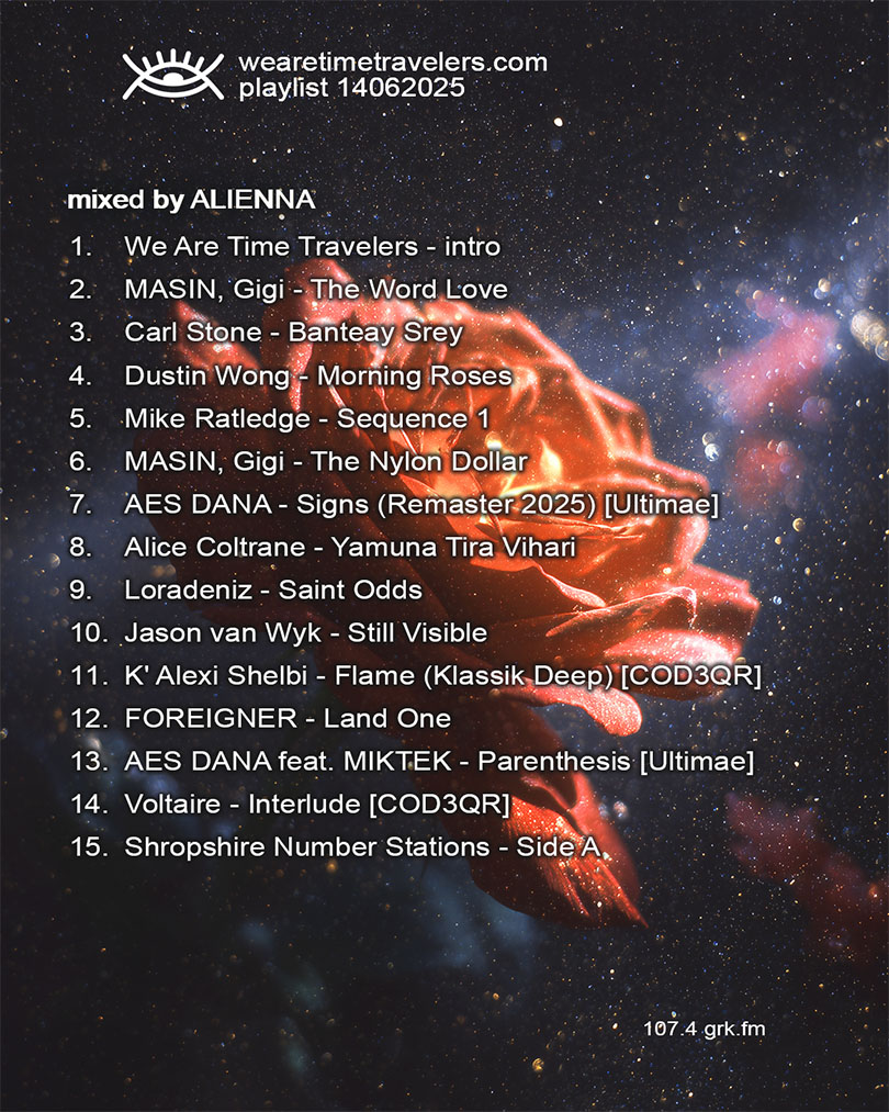 playlist we are time travelers 14062025
